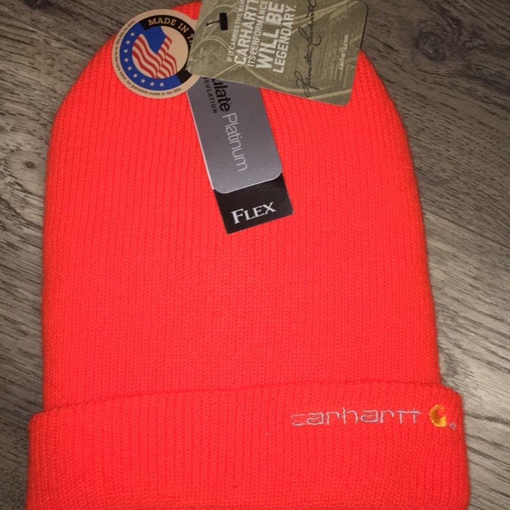 Orange Carhartt Hat